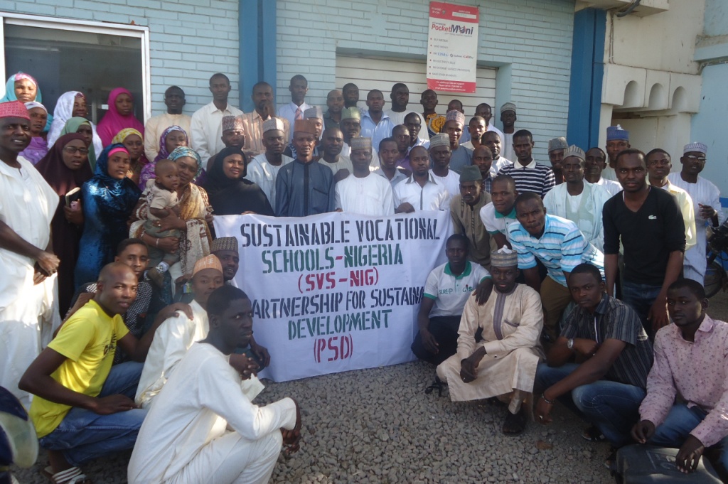 Members of the Sustainable Vocational Schools-Nigeria